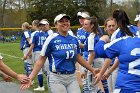Softball vs Emerson 1  Wheaton College Softball vs Emerson in game 1 of a doubleheader. - Photo By: KEITH NORDSTROM : Wheaton, Softball